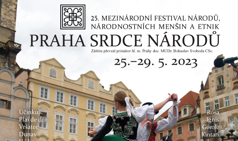 Festival národnostných menšín PRAHA SRDCE NÁRODOV
