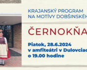 Dulovce - krajanský program Černokňažník plagát