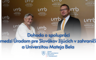 Dohoda o spolupráci medzi ÚSŽZ a Univerzitou Mateja Bela zabezpečí kontinuitu vzdelávacích kurzov a pobytov pre krajanské deti