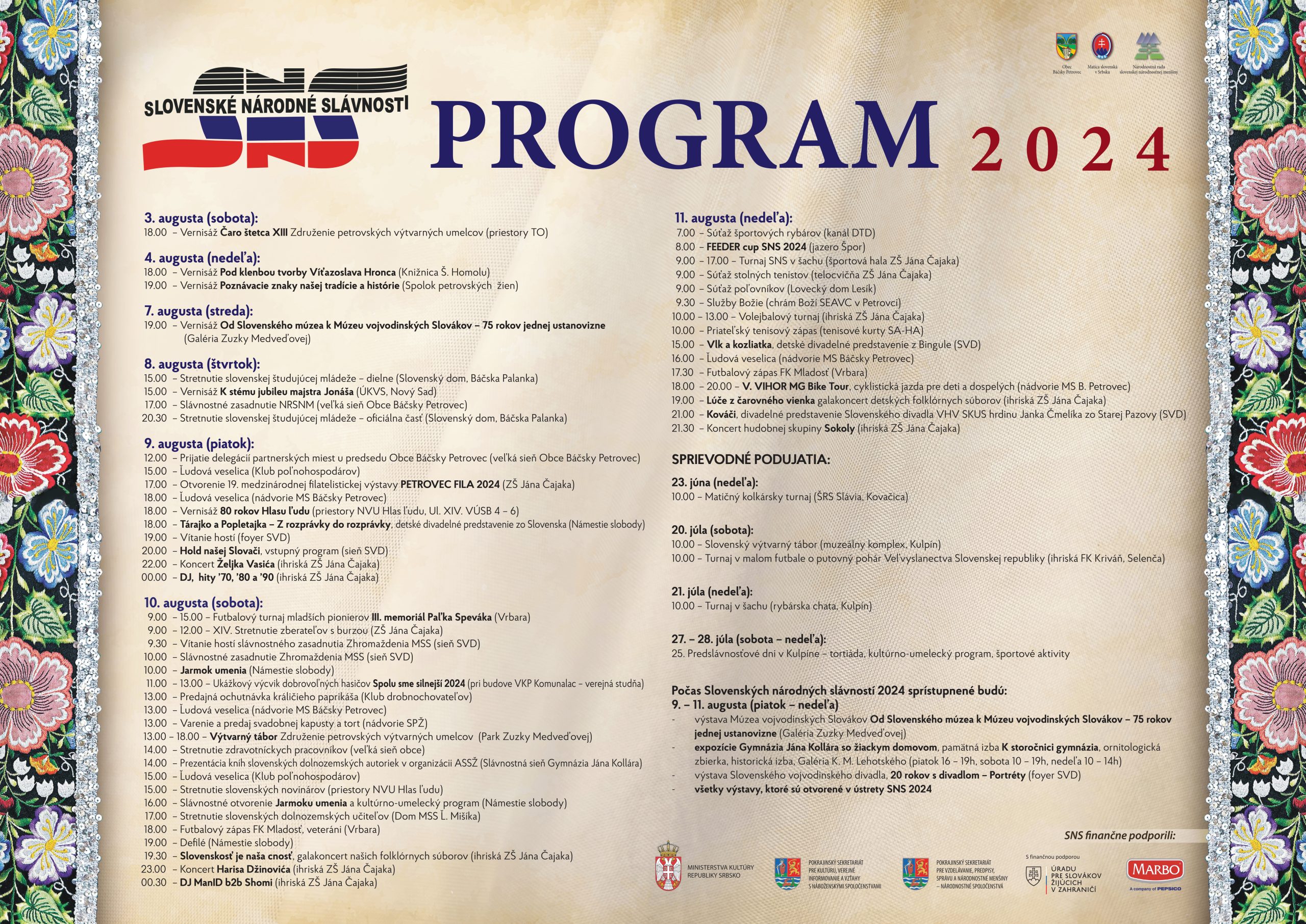 program SNS 2024