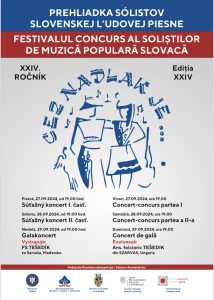 V Nadlaku ožijú ľudové piesne - prehliadka sólistov slovenskej ľudovej piesne
