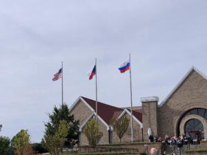 Slávnostné odhalenie orloja za účasti prezidentov Slovenskej a Českej republiky