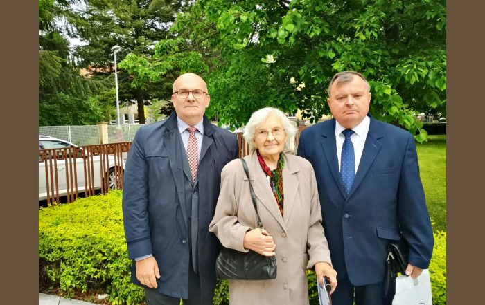 Podpredseda Peter Chrastina a potomkovia rodín Ursíny a Hodža