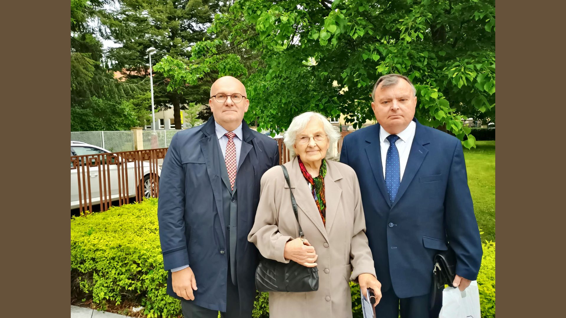 Podpredseda Peter Chrastina a potomkovia rodín Ursíny a Hodža