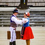 Krajanská nedeľa, exteriér, skupiny, tance, kroje