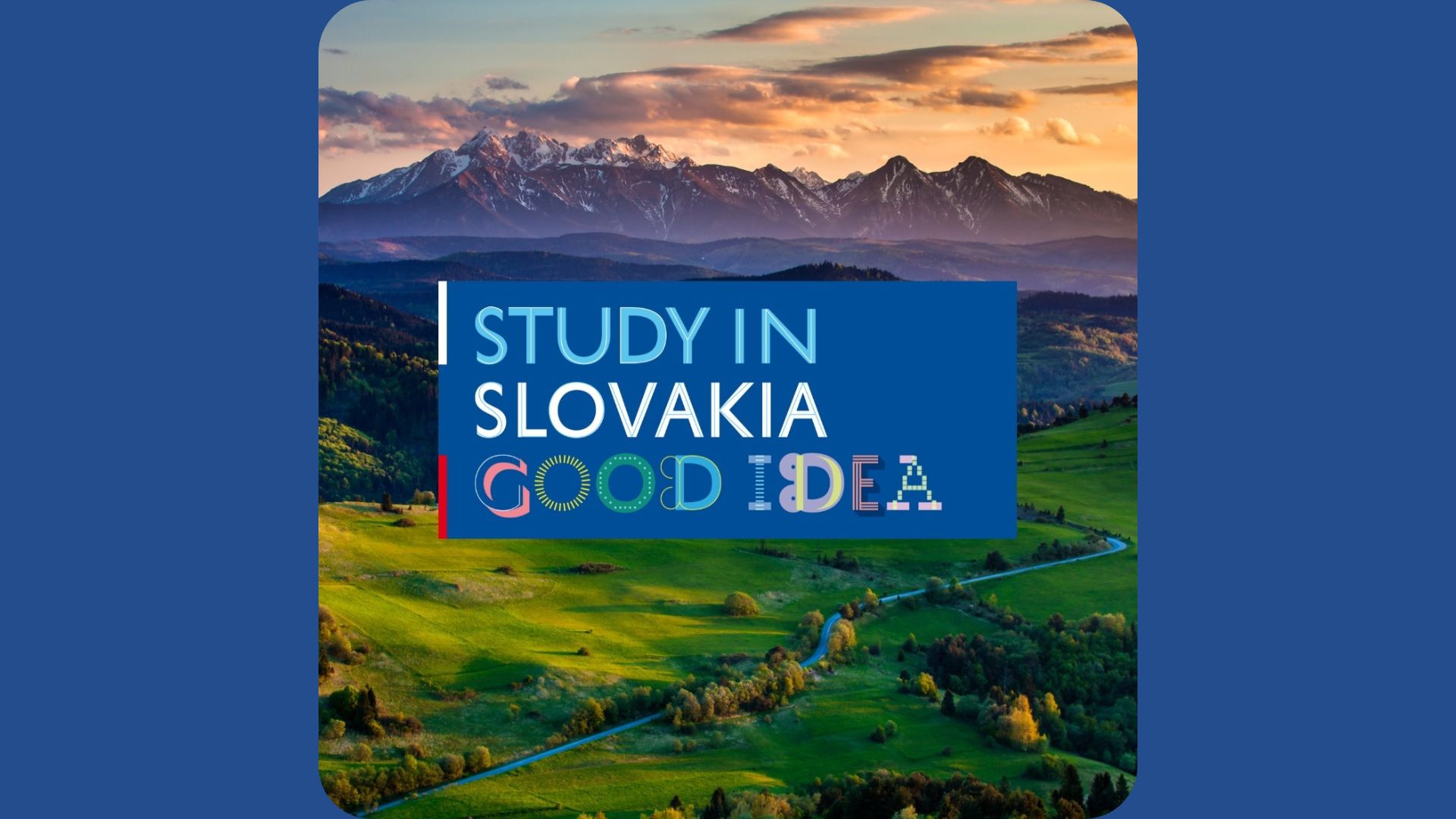 logo Study in Slovakia Good Idea