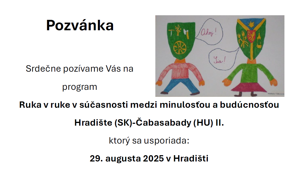 Pozvánka, detská grafika