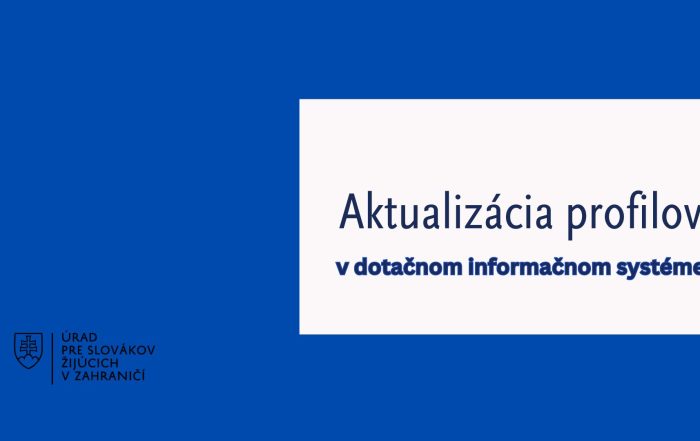 dekorácia, nadpis s logom ÚSŽZ