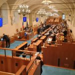 konferencia, interier
