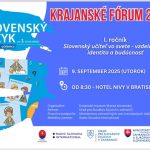 plagát, modré farby, postavičky detí, tematika vzdelávania