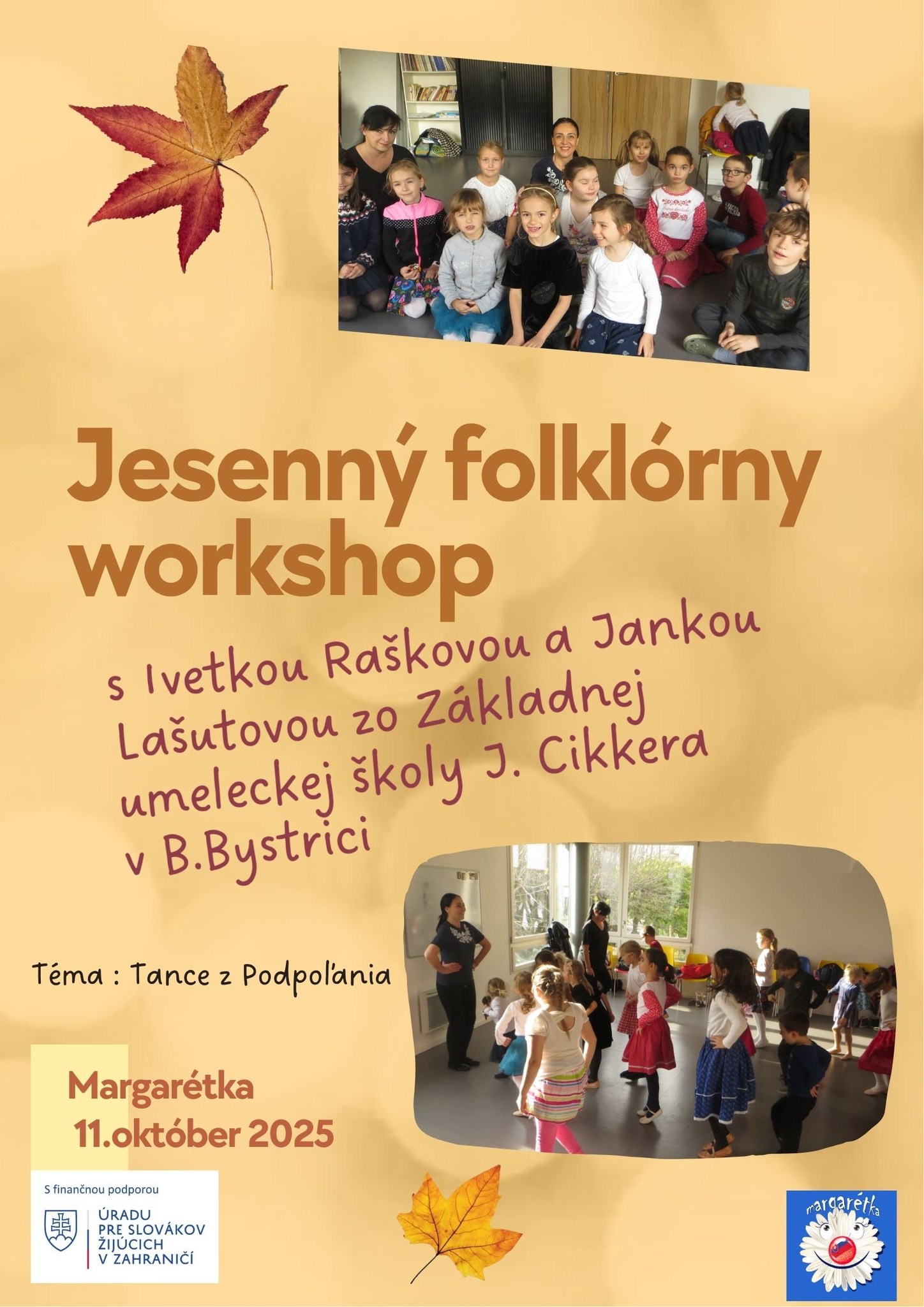 plagát, jesenná tematika