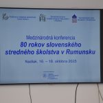 obrazovka s názvom konferencie