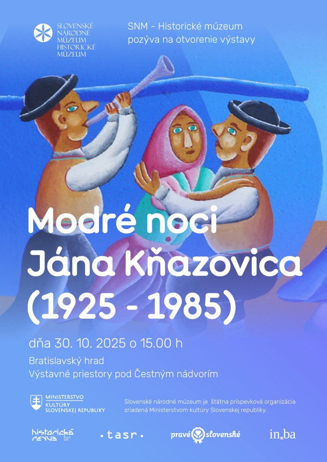 plagát, maľba Jána Kňazovica