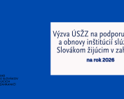 oznam s logom ÚSŽZ