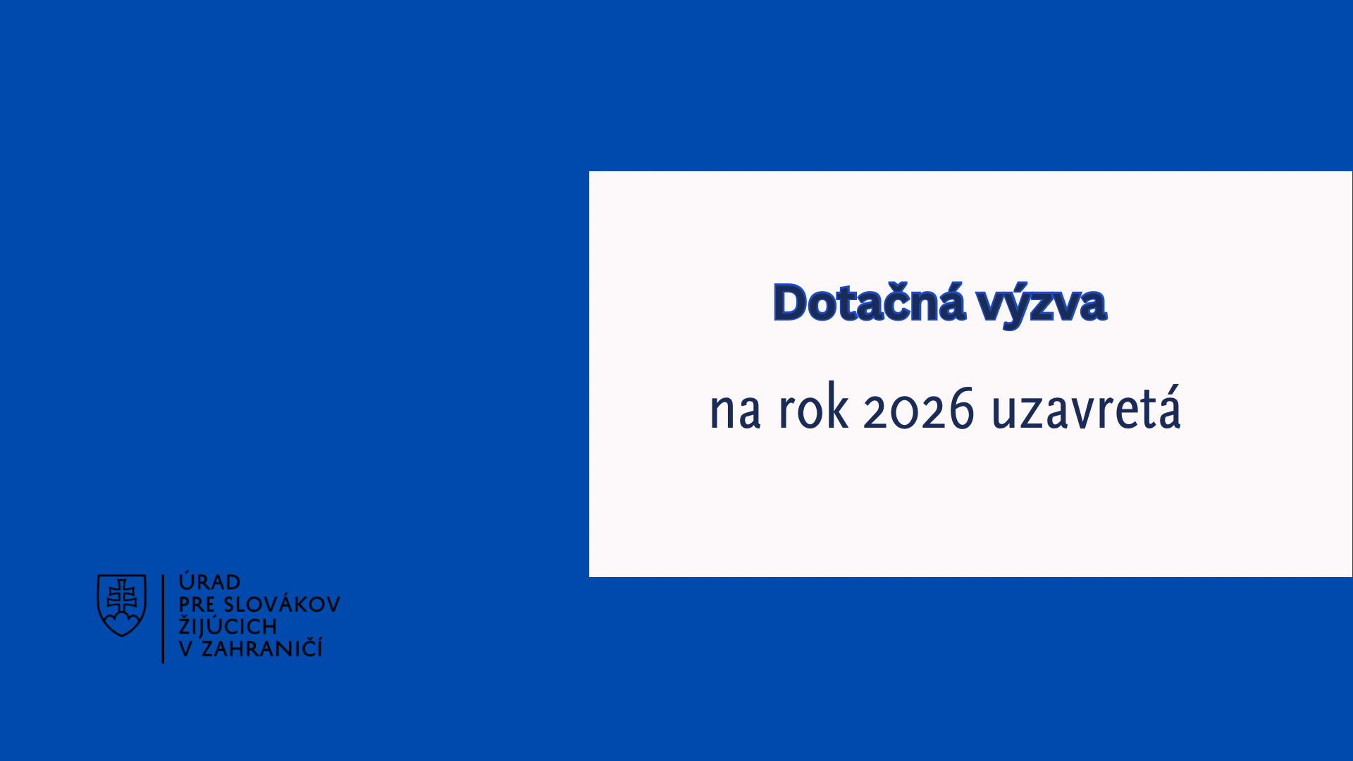 OZNAM úradný (Banner)