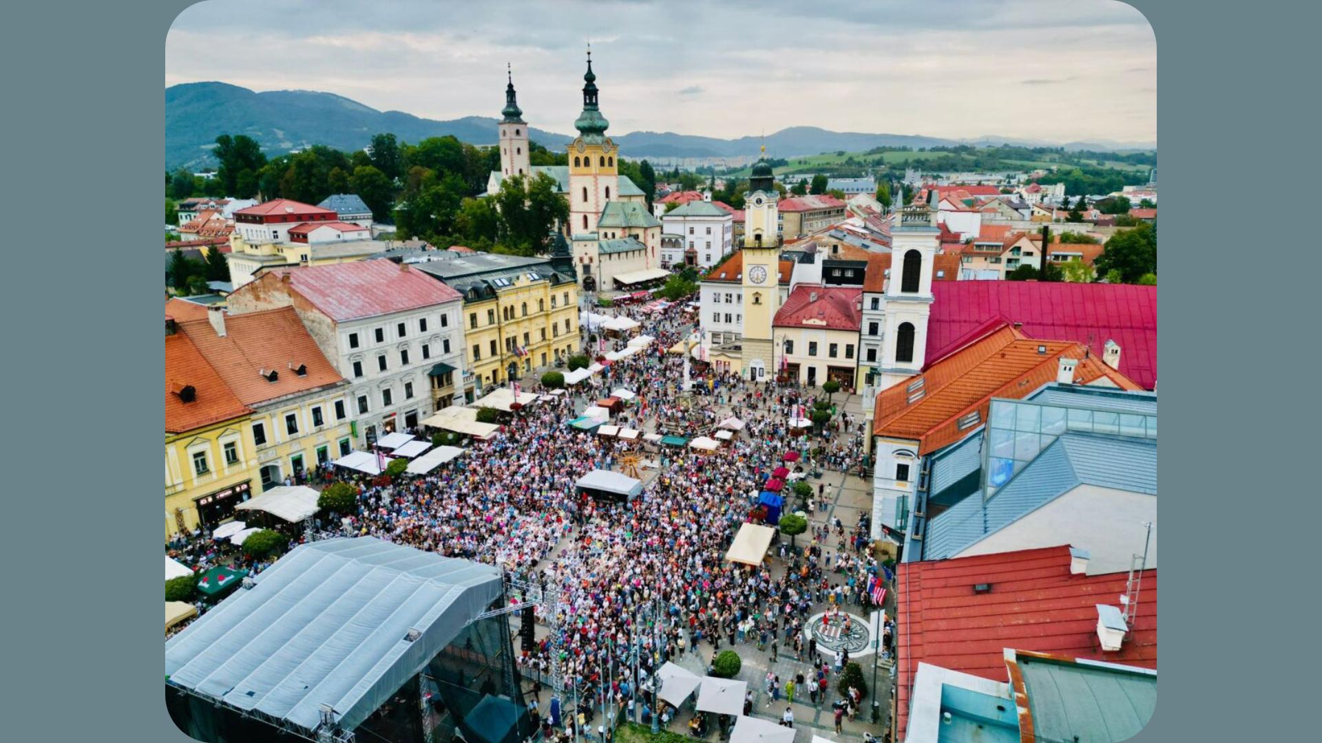 námestie v Banskej Bystrici