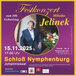 Plagát, fialové pozadie, fotografia Mikuláša Jelínka