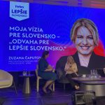 Konferencia, Zuzana Čaputová diskutuje s moderátorkou