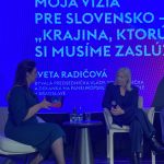 Konferencia, Iveta Radičová diskutuje s moderátorkou