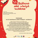 Pozvánka; červeno krémové pozadie, text