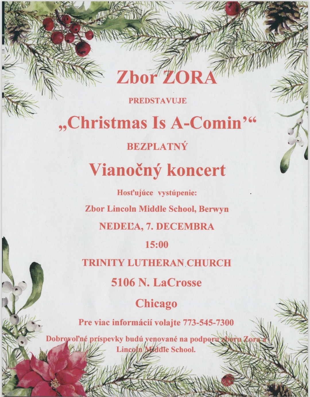 vianočné motívy, ihličnany