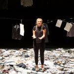 predstavenie, herci na pódiu