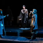 predstavenie, herci na pódiu