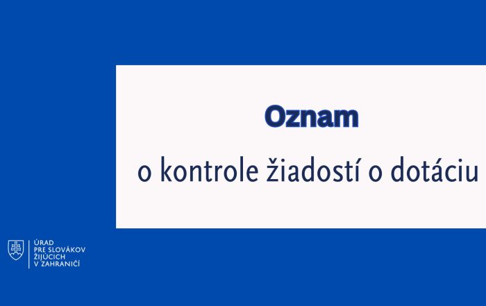 oznam, banner, logo ÚSŽZ