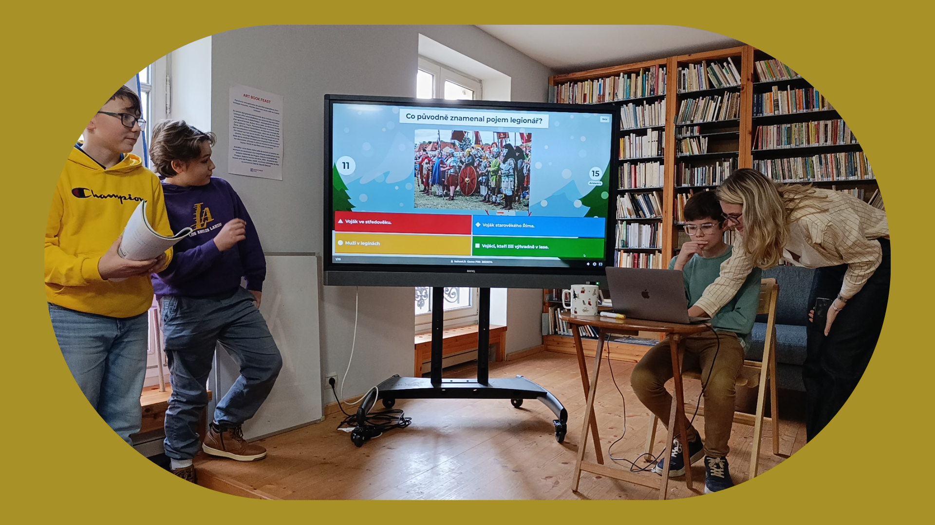 deti prezentujú projekty