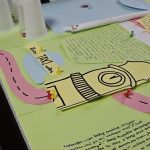 Workshop, texty na stole