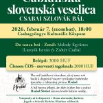 Plagát veselica, zelené pozadie, bielo žlté prvky, qr kód