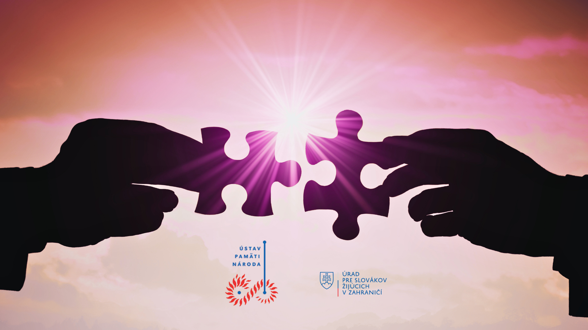 2 ruky držiace puzzle a logá ÚPN a ÚSŽZ