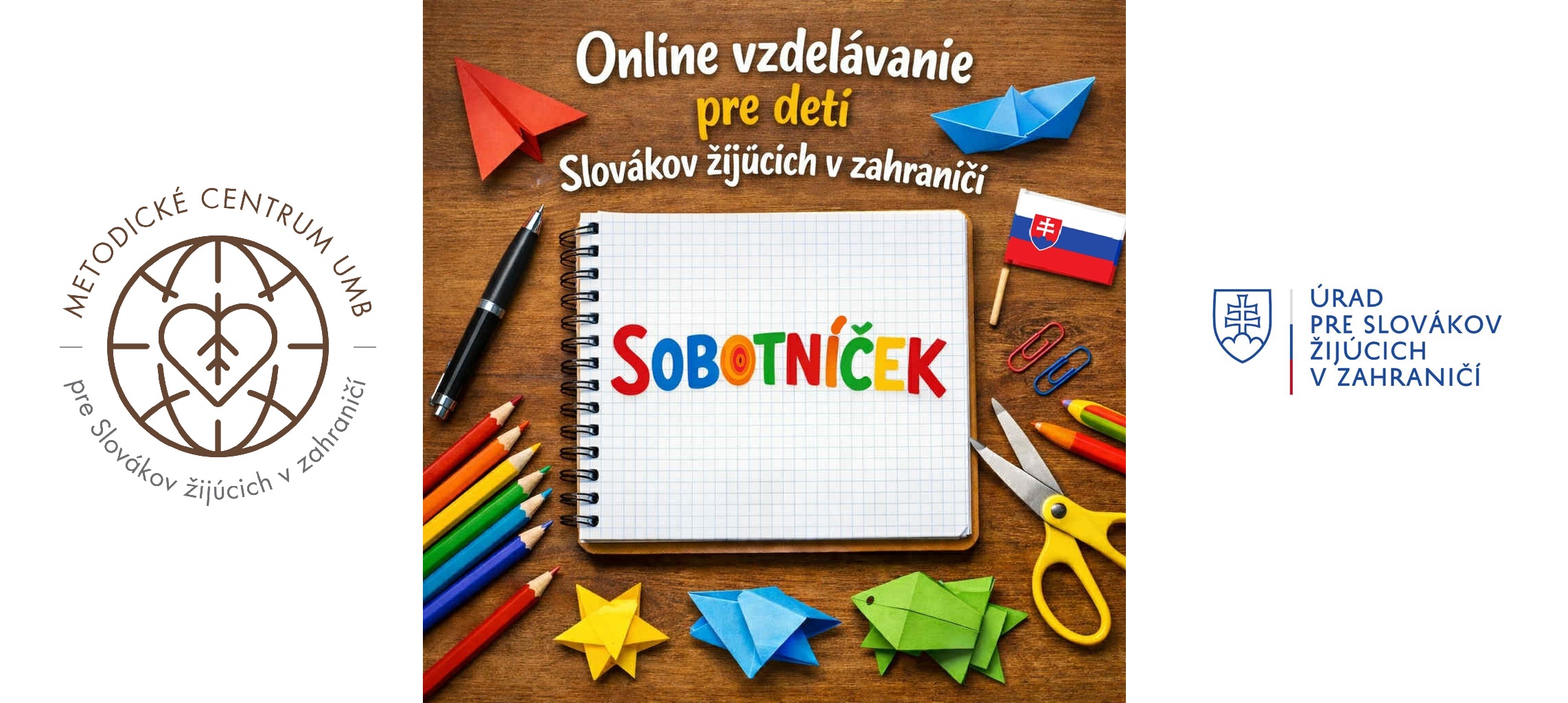 ceruzky, písacie potreby, logá UMB a ÚSŽZ