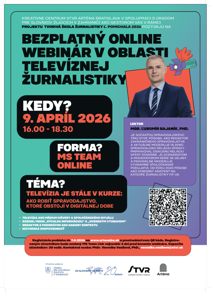 Plagát, info v texte