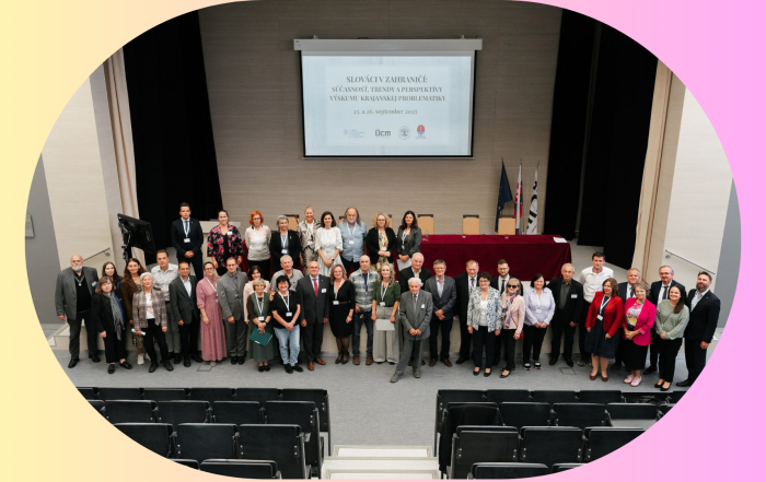 Skupina ľudí, foto z konferencie