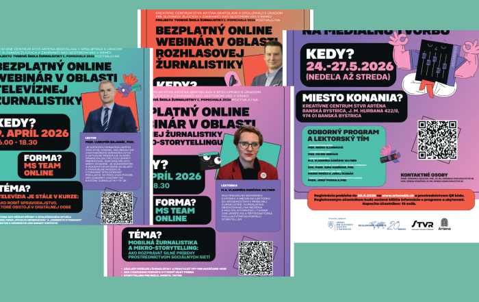 Plagáty k Tvorivej škole