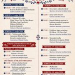 Program slávností, plagát