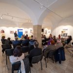 prezentácia, interiér, účastníci