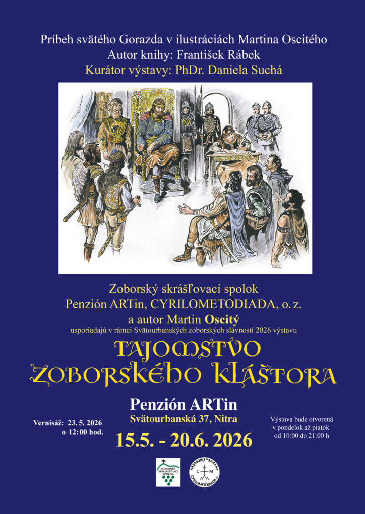 plagát s ilustráciou M. Oscitého