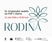 Dekorácia, plagát, info o začiatku a téme rodina