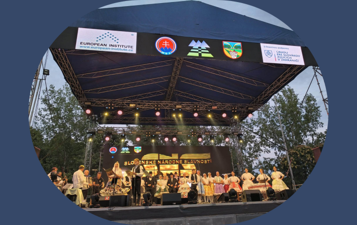 pohľad na pódium
