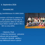 Pozvánka na komunitný deň v Zurichu